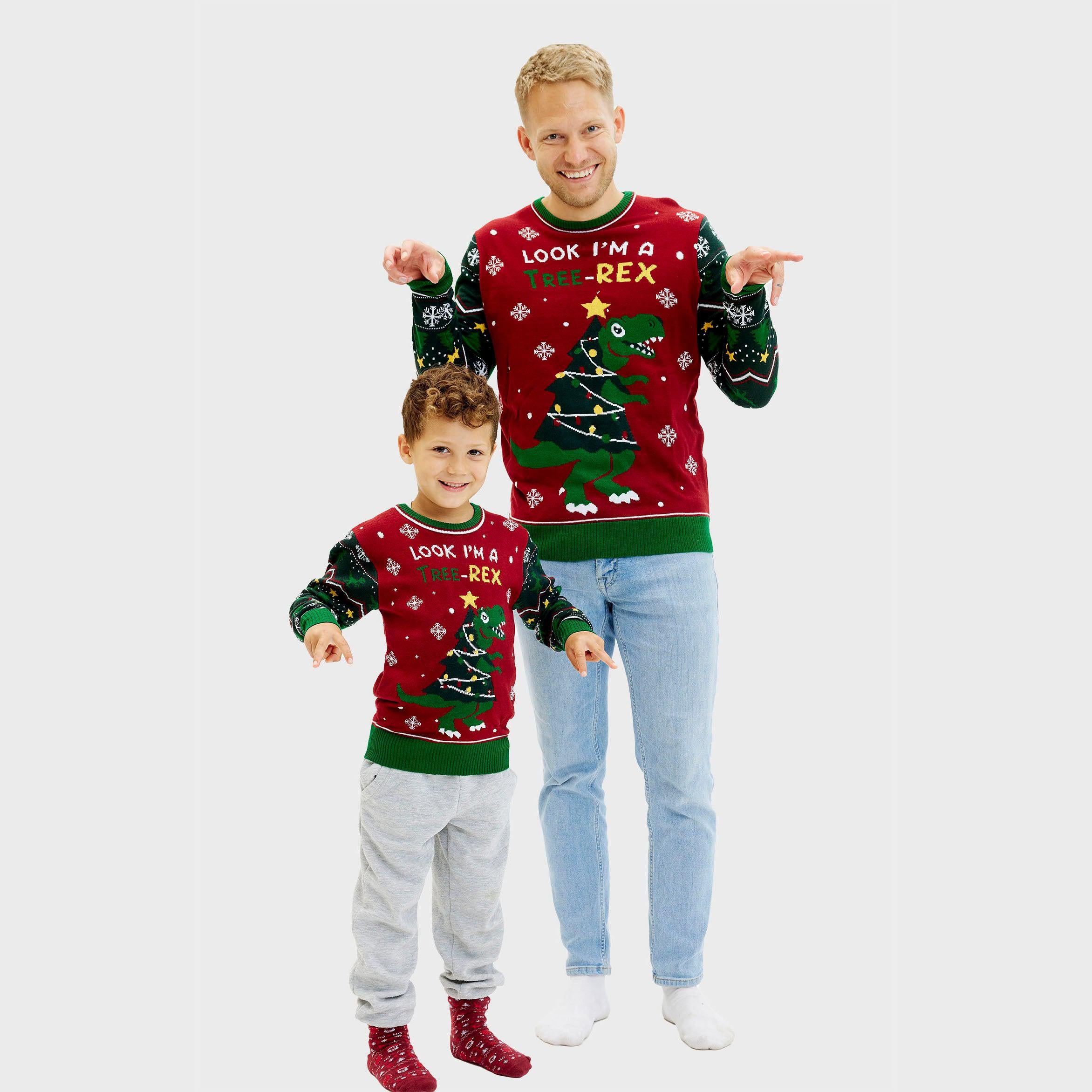 The Tree-REX Sweater - Bambini